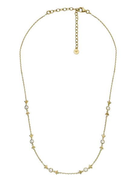  Emporio Armani Monogram Necklace - Gold 