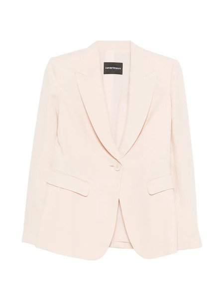  Emporio Armani Notched Jacket - Pink 
