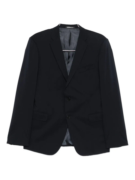  Emporio Armani Notched-lapel Two-piece Suit - Black 