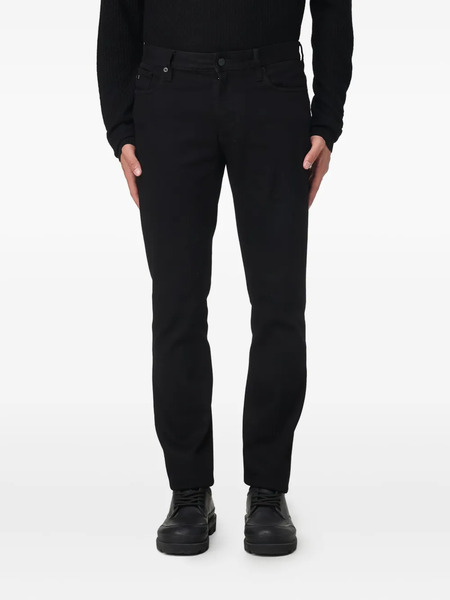  Emporio Armani Patch-pockets Jeans - Black 