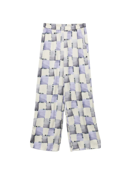  Emporio Armani Patterned Trousers - Neutrals 