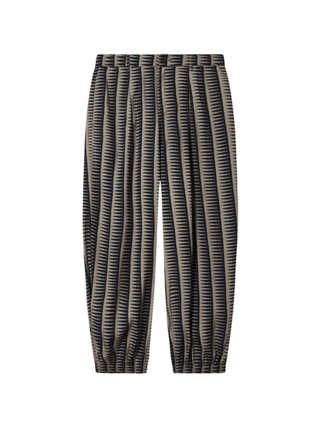  Emporio Armani Patterned Trousers - Neutrals 