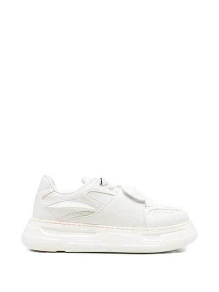  Emporio Armani Platform-sole Sneakers - Neutrals 
