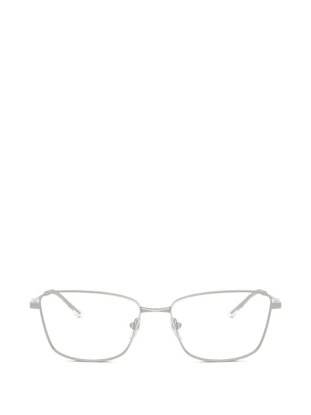 Emporio Armani Square-frame Glasses - Silver 