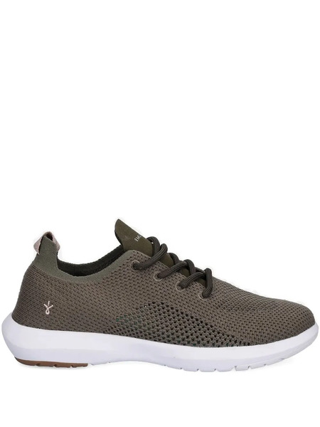  Emu Australia Knitted Lace-up Sneakers - Green 