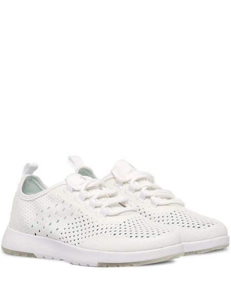  Emu Australia Perforated Lace-up Sneakers - White 