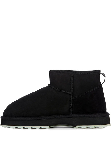  Emu Australia Suede Ankle Boots - Black 