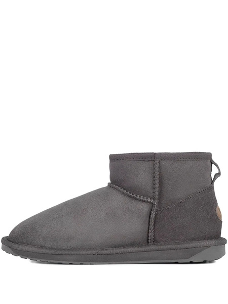  Emu Australia Suede Ankle Boots - Grey 
