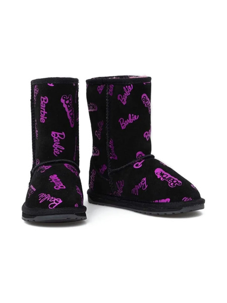  Emu Kids Barbie Logo Boots - Black 