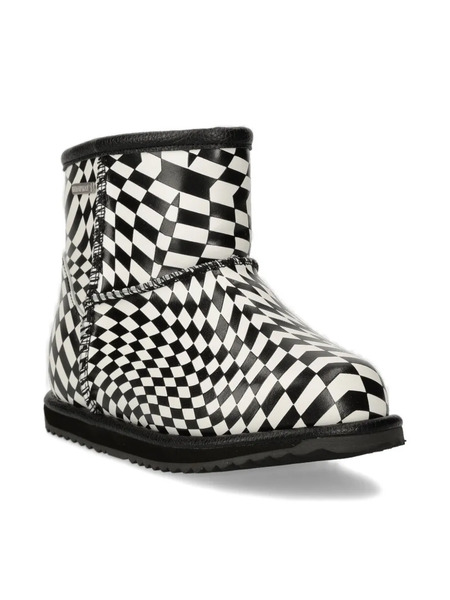  Emu Kids Blanasi Patterned Boots - Black 