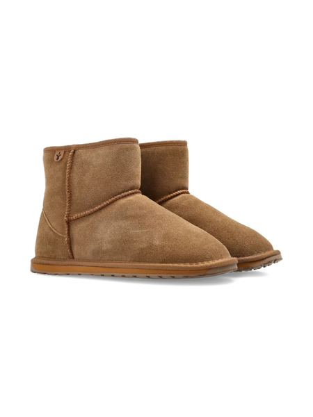  Emu Kids Wallaby Mini Suede Boots - Brown 