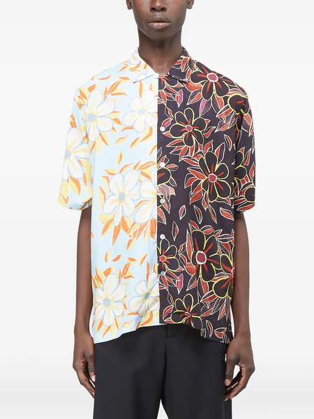  Endless Joy Floral-print Shirt - Black 