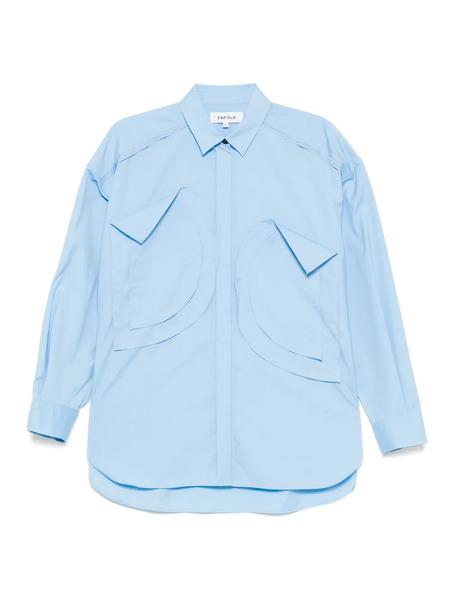 Enföld Applique Shirt - Blue 