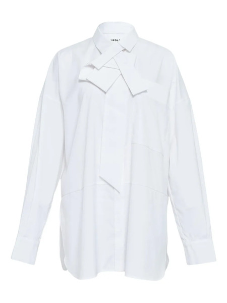  Enföld Bow-detail Shirt - White 