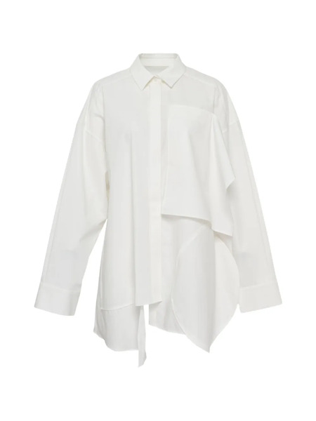  Enföld Draped Shirt - White 