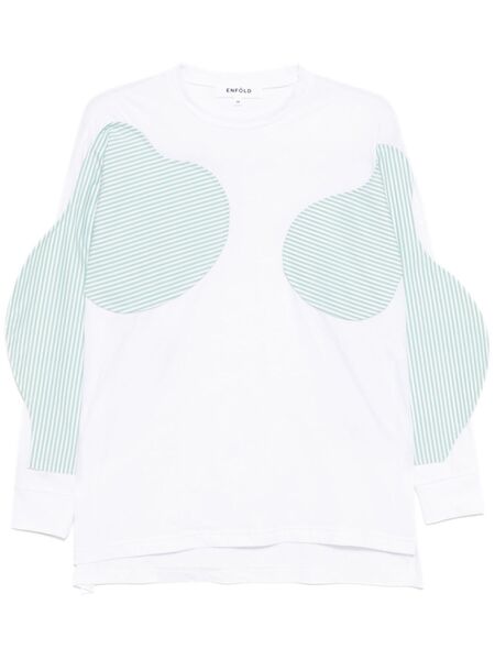  Enföld Patchwork T-shirt - White 