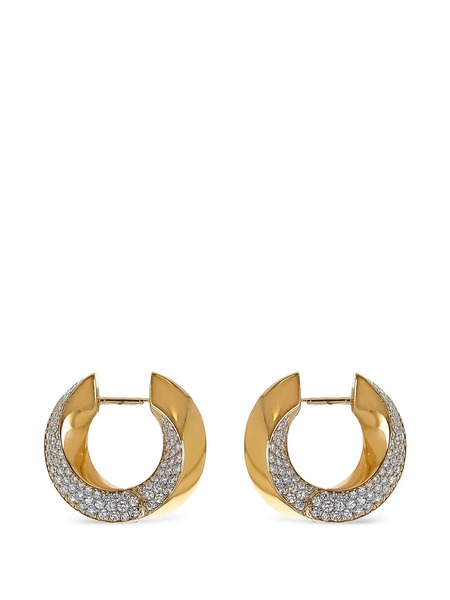  Engelbert Aurea Spira Diamond Earrings - Gold 