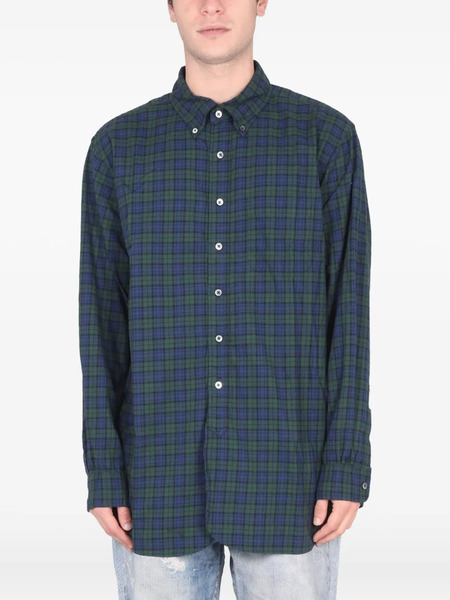  Engineered Garments Plaid Shirt - Blue 