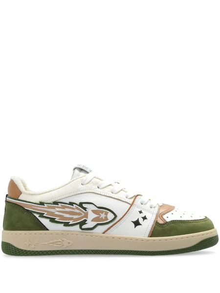  Enterprise Japan Rocket Panelled Sneakers - Green 