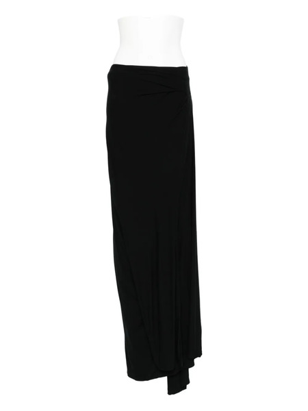  Entire Studios Asymmetric Maxi Skirt - Black 