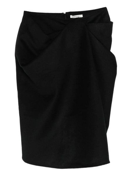  Entire Studios Asymmetric Skirt - Black 