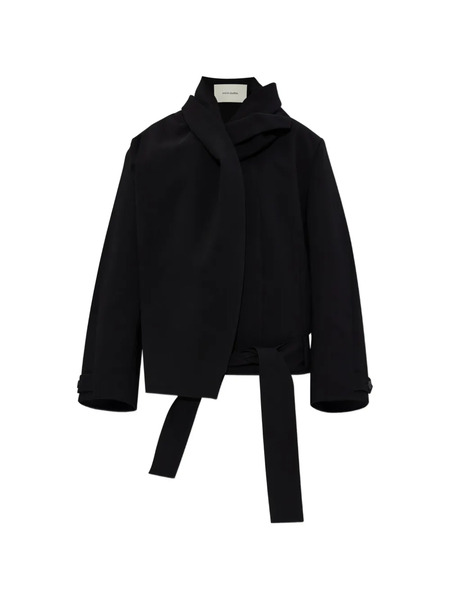  Entire Studios Belted Jacket - Black 
