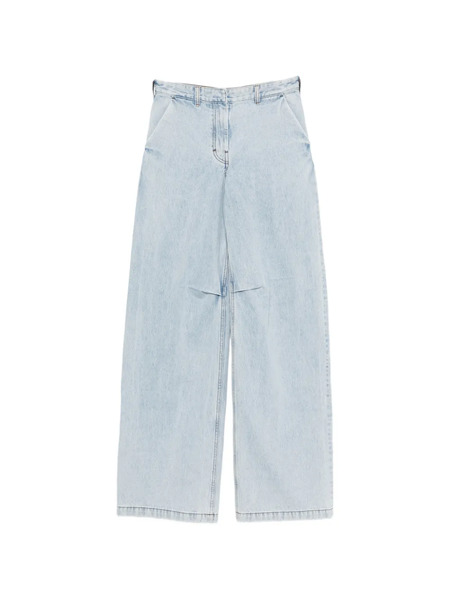  Entire Studios Blue Wide Leg Jeans 