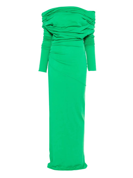  Entire Studios Bound Off-shoulder Maxi Dress - Green 