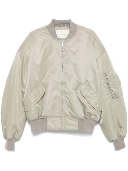  Entire Studios Broad Bomber Jacket - Grey 