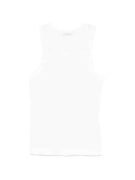  Entire Studios Crewneck Sleeveless Top - White 