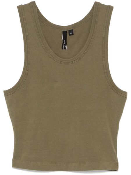  Entire Studios Cropped Tank Top - Green 