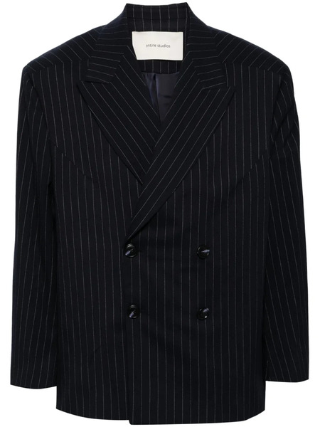  Entire Studios Double Breasted Blazer - Blue 