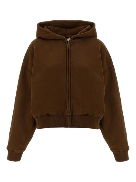  Entire Studios Garment-dyed Thermal Hoodie - Brown 