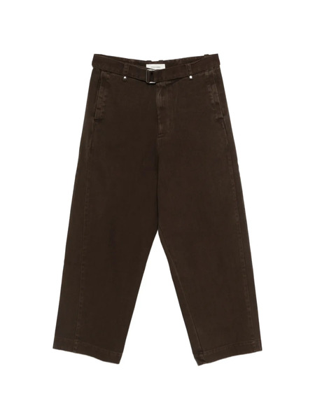  Entire Studios Gully Belt Trousers - Brown 
