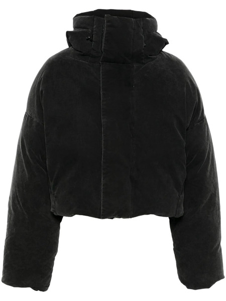  Entire Studios Hooded Puffer Jacket - Black 