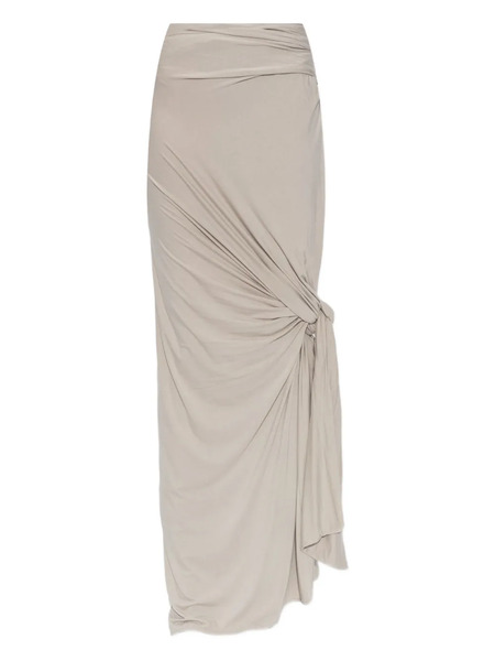  Entire Studios Knotted Maxi Skirt - Grey 