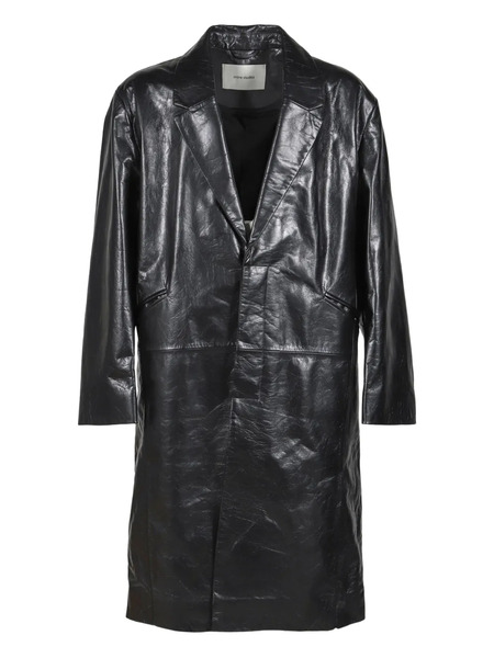  Entire Studios Lapel-collar Coat - Black 