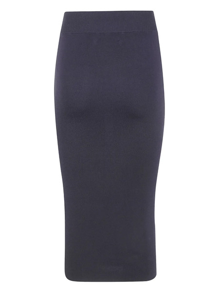  Entire Studios Ribbed-knit Midi Skirt - Black 