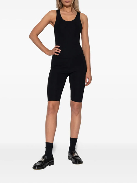  Entire Studios Ribbed Shorts - Black 