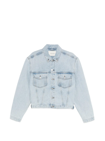  Entire Studios Shrunken Pocket Denim Jacket - Blue 