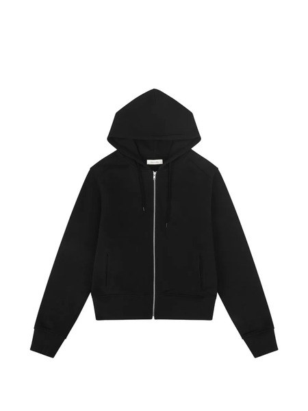 Entire Studios Slim Zip-up Hooded Sweater - Black 