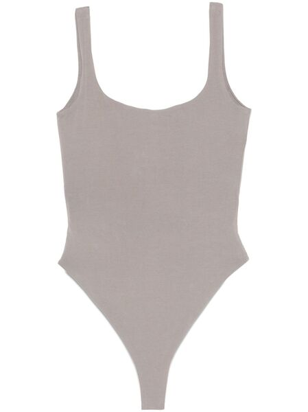  Entire Studios Square-neck Bodysuit - Grey 