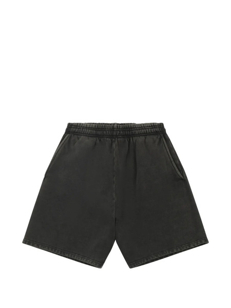  Entire Studios Washed Elasticated-waistband Shorts - Grey 