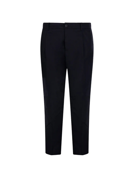  Entre Amis Pleated Trousers - Blue 