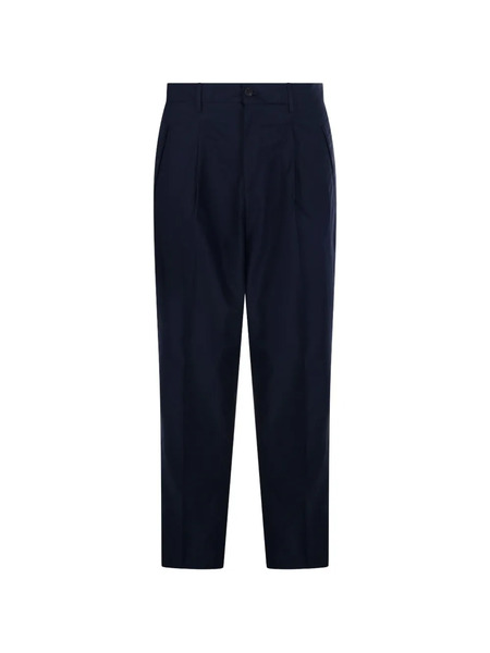  Entre Amis Pleated Trousers - Blue 