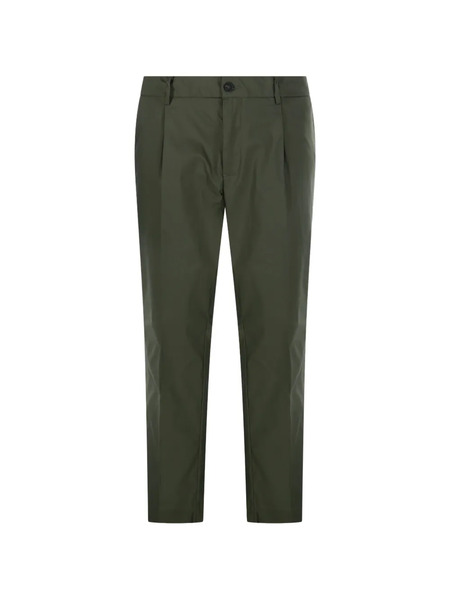  Entre Amis Pleated Trousers - Green 