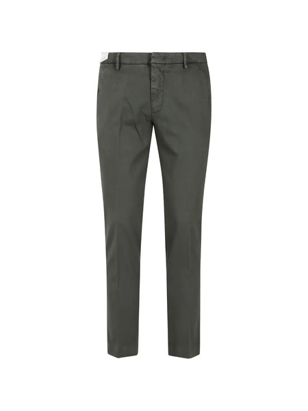  Entre Amis Pressed-crease Trousers - Green 