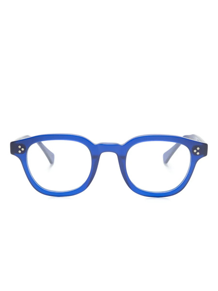  Epos Broadway Square-frame Glasses - Blue 
