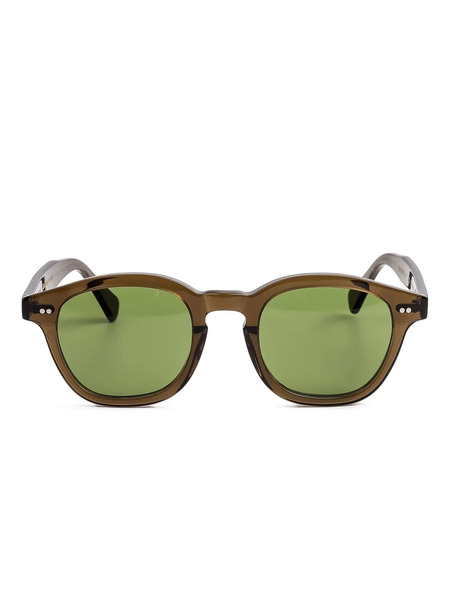  Epos Bronte 3 Oval-frame Sunglasses - Brown 