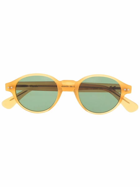  Epos Round Frame Sunglasses - Yellow 